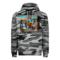 Slate Camo western cowboy wild west Premium Hoodie - texasbilliewilder
