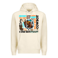 Tofu western cowboy wild west Premium Hoodie - texasbilliewilder