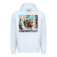 White western cowboy wild west Premium Hoodie - texasbilliewilder