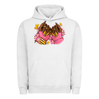 Pigment Lunar Rock Pink afro nails Urban Hoodie - RanaPortraitStore