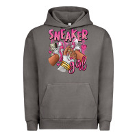 Pigment Tornado Pink and white sneaker girl Urban Hoodie - RanaPortraitStore
