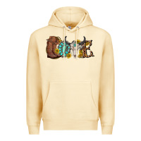 Pina Colada western love bull skull with gemstone and sunflowe Premium Hoodie - texasbilliewilder
