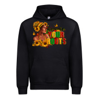 Black Remember your roots Afro American Urban Hoodie - RanaPortraitStore