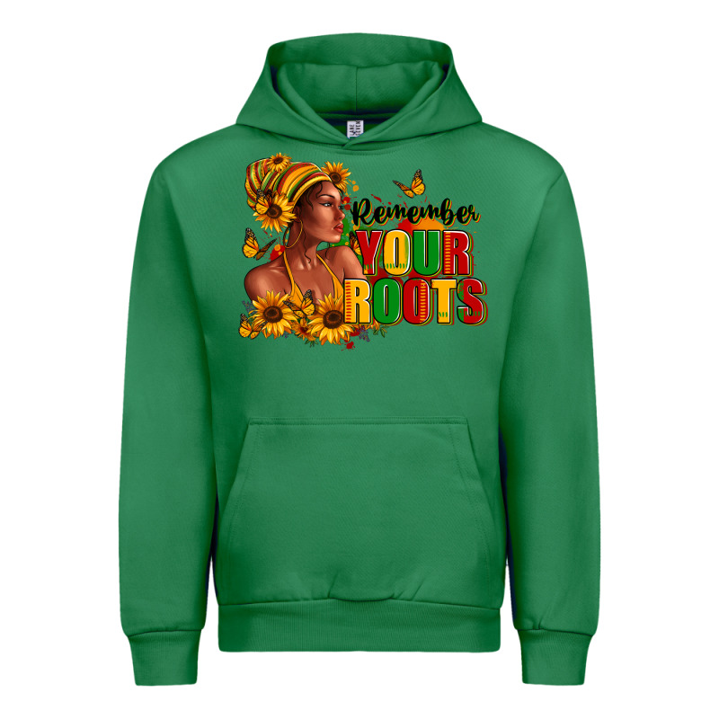 Remember Your Roots Afro American Urban Hoodie by RanaPortraitStore | Teevron