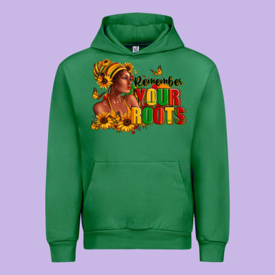 Urban Hoodie Remember your roots Afro American
