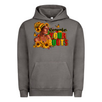 Pigment Tornado Remember your roots Afro American Urban Hoodie - RanaPortraitStore