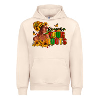 Sandshell Remember your roots Afro American Urban Hoodie - RanaPortraitStore