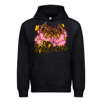 Black Self love pink afro nails Urban Hoodie - RanaPortraitStore