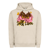Pigment French Oak Self love pink afro nails Urban Hoodie - RanaPortraitStore