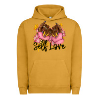 Pigment Peanut Butter Self love pink afro nails Urban Hoodie - RanaPortraitStore