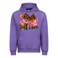 Tulip Self love pink afro nails Urban Hoodie - RanaPortraitStore