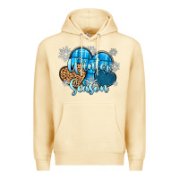 Pina Colada snow hearts winter season Premium Hoodie - Zillion Design Studio