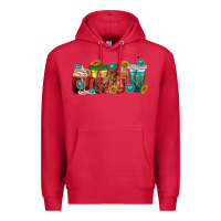 Cardinal western rodeo coffee cup Premium Hoodie - texasbilliewilder