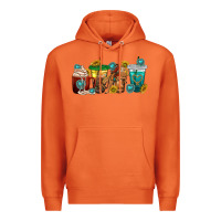 Carrot western rodeo coffee cup Premium Hoodie - texasbilliewilder