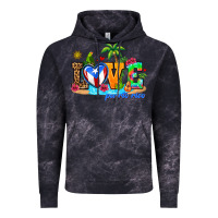 Cloud Black love puerto rico Vintage Hoodie - AdoDesignShop