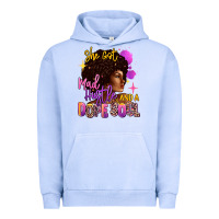 Pigment Grape Ice She got mad hustle and a dope soul Urban Hoodie - RanaPortraitStore
