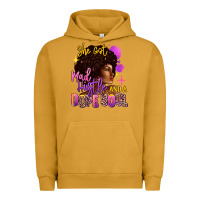 Pigment Peanut Butter She got mad hustle and a dope soul Urban Hoodie - RanaPortraitStore