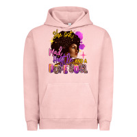 Pigment Salmon She got mad hustle and a dope soul Urban Hoodie - RanaPortraitStore