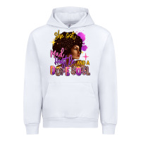 White She got mad hustle and a dope soul Urban Hoodie - RanaPortraitStore