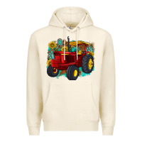 Tofu western tractor Premium Hoodie - texasbilliewilder