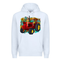 White western tractor Premium Hoodie - texasbilliewilder