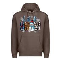 Coffee let it snow Premium Hoodie - Zillion Design Studio