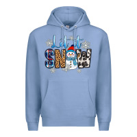 Colony Blue let it snow Premium Hoodie - Zillion Design Studio
