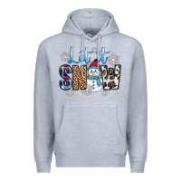 Let It Snow Premium Hoodie | Teevron