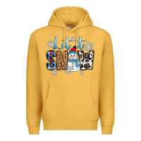 Mustard let it snow Premium Hoodie - Zillion Design Studio