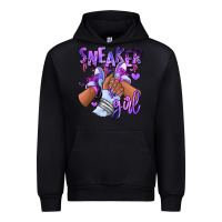 Black Purple galaxy sneaker girl Urban Hoodie - RanaPortraitStore