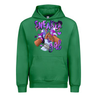 Emerald Purple galaxy sneaker girl Urban Hoodie - RanaPortraitStore