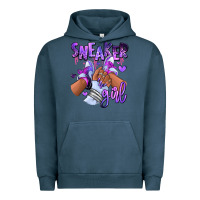 Pigment Midnight Navy Purple galaxy sneaker girl Urban Hoodie - RanaPortraitStore