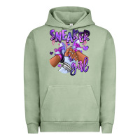 Pigment Oil Green Purple galaxy sneaker girl Urban Hoodie - RanaPortraitStore