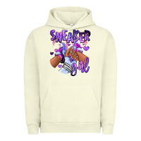 Pigment Pistachio Purple galaxy sneaker girl Urban Hoodie - RanaPortraitStore