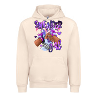 Sandshell Purple galaxy sneaker girl Urban Hoodie - RanaPortraitStore