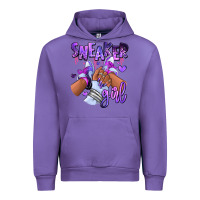 Tulip Purple galaxy sneaker girl Urban Hoodie - RanaPortraitStore
