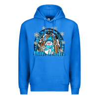 True Royal hello winter rainbow Premium Hoodie - Zillion Design Studio