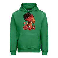 Emerald She who kneels before god can stand before anyone Urban Hoodie - RanaPortraitStore