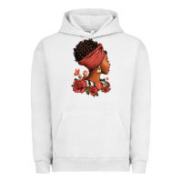 Pigment Lunar Rock She who kneels before god can stand before anyone Urban Hoodie - RanaPortraitStore