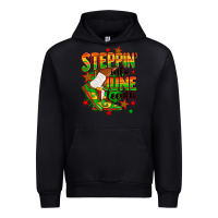 Foreset Green Steppin' into Juneteenth Urban Hoodie - RanaPortraitStore