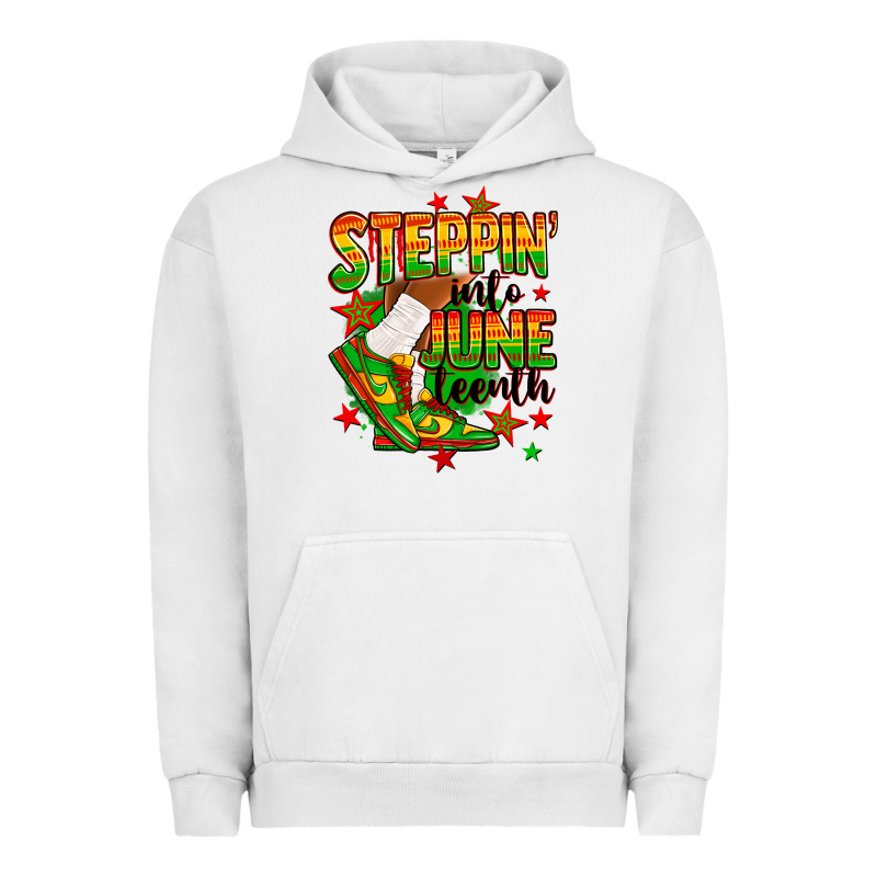 Steppin' Into Juneteenth Urban Hoodie by RanaPortraitStore | Teevron
