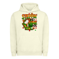 Pigment Pistachio Steppin' into Juneteenth Urban Hoodie - RanaPortraitStore