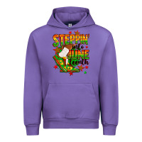Tulip Steppin' into Juneteenth Urban Hoodie - RanaPortraitStore