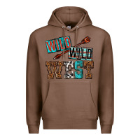 Chestnut wild wild west Premium Hoodie - texasbilliewilder