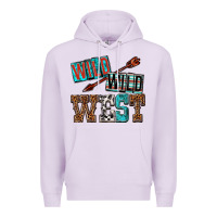 Lilac wild wild west Premium Hoodie - texasbilliewilder