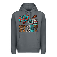 Rock wild wild west Premium Hoodie - texasbilliewilder