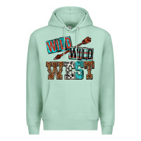 Seafoam wild wild west Premium Hoodie - texasbilliewilder
