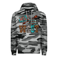 Slate Camo wild wild west Premium Hoodie - texasbilliewilder