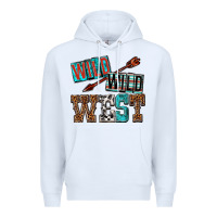 White wild wild west Premium Hoodie - texasbilliewilder