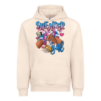 Sandshell Sneaker girl afro woman Urban Hoodie - RanaPortraitStore